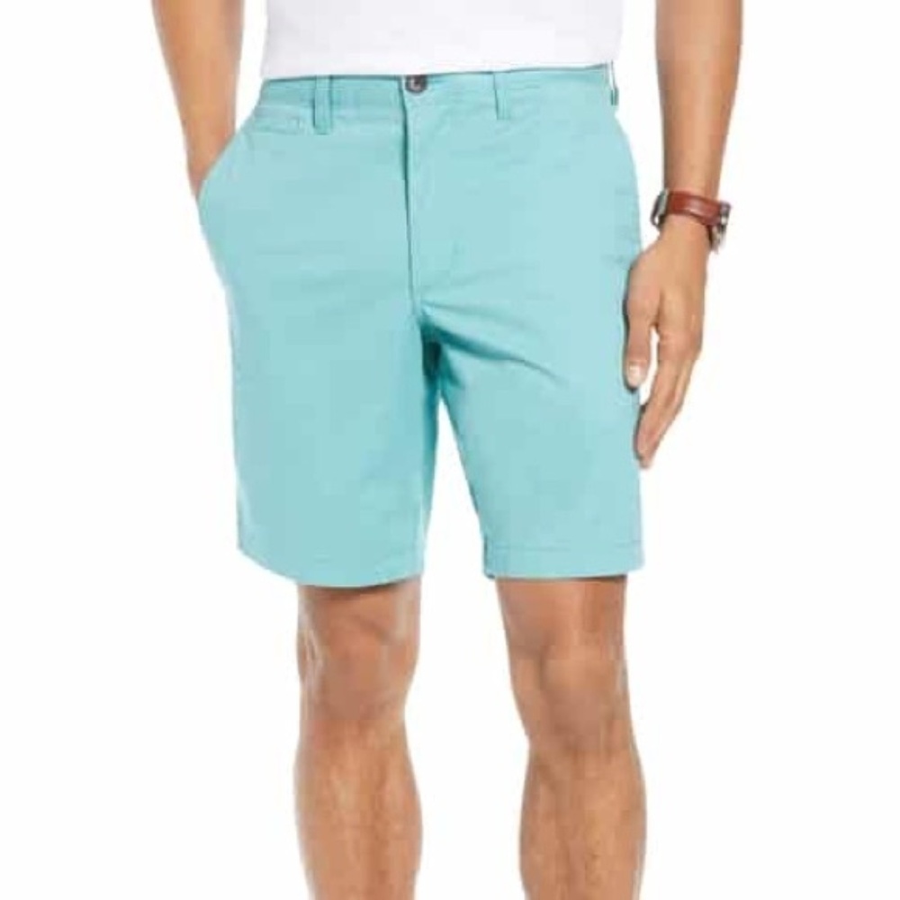 Cotton 101 chino khaki shorts (C146)